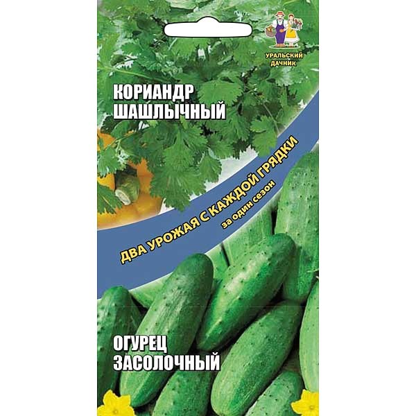 Семена Кориандр Шашлычный   Огурец Засолочный